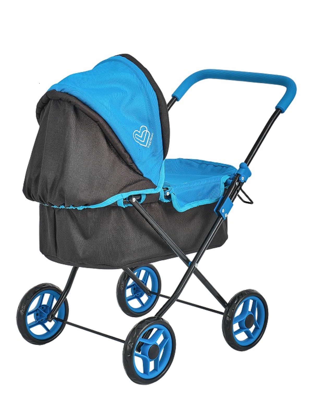 Коляска для кукол Buggy Boom люлька синий 8015-0775 - фото 3