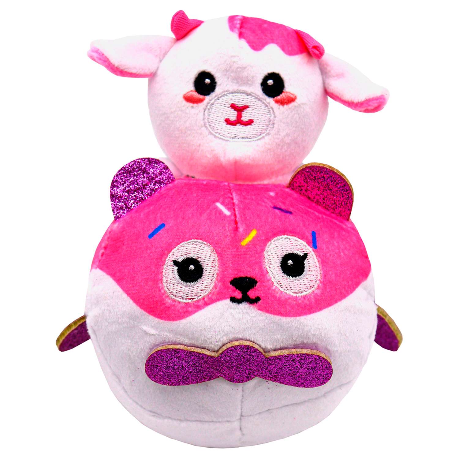 Игрушка мягкая Funky Toys кенга козленок и розовый мишка FT5915-7-МП - фото 1