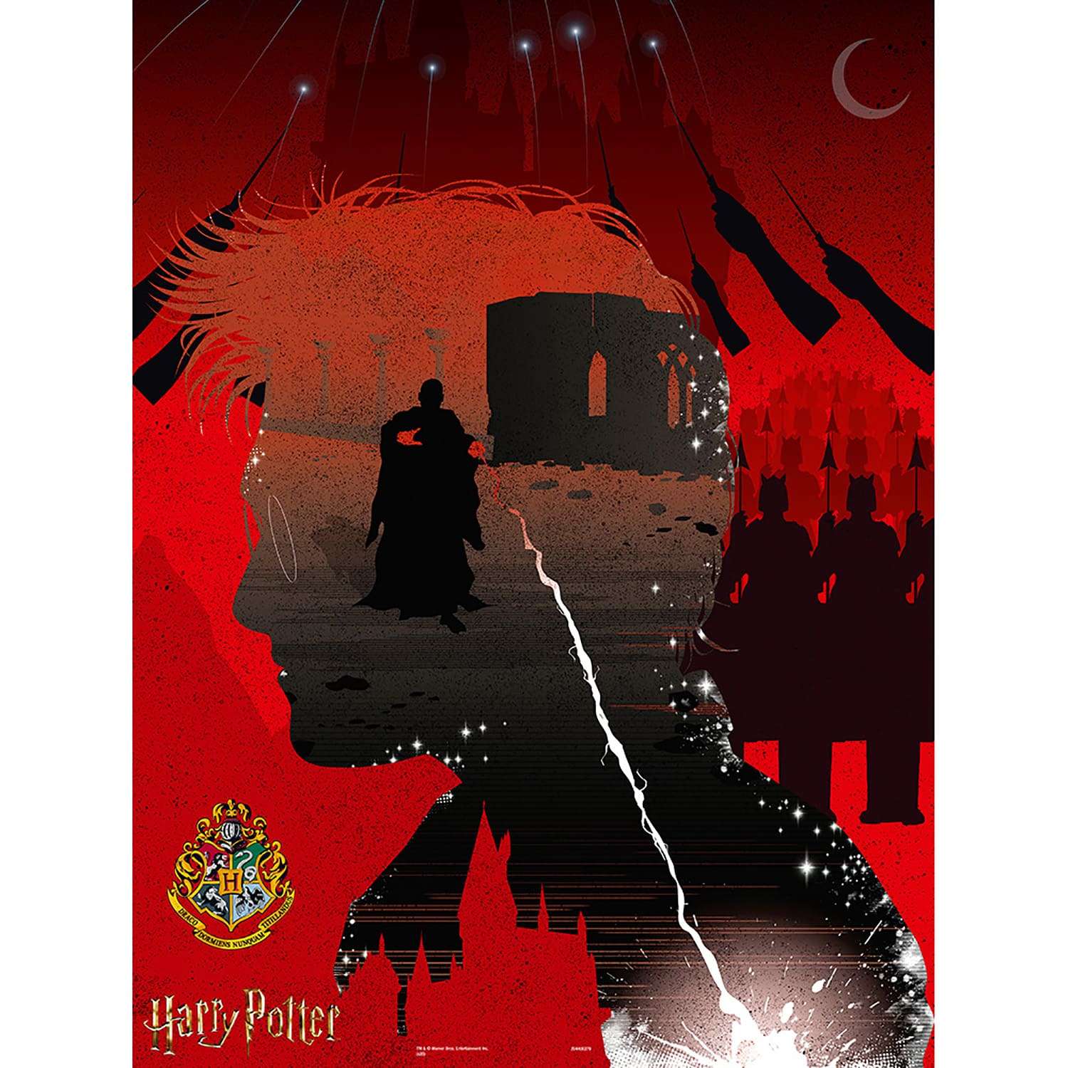 Пазл Winning Moves Harry Potter Гарри Поттер Секретный крестраж 1000 деталей - фото 2
