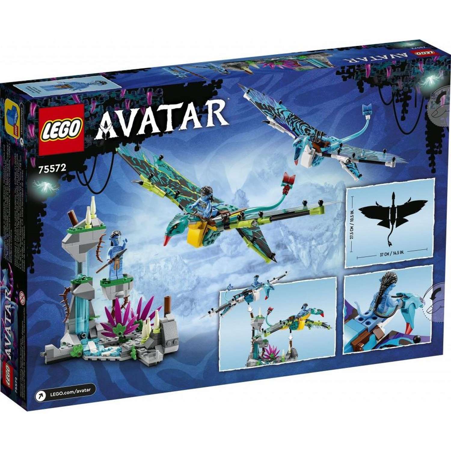 Конструктор LEGO Avatar Jake and Neytiri’s First Banshee Flight 75572 - фото 8