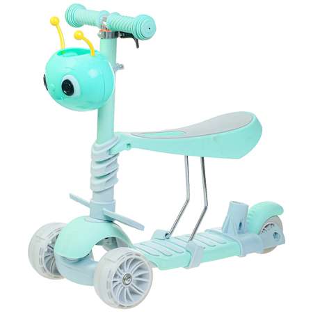 Самокат Ural Toys 5в1 бирюзовый