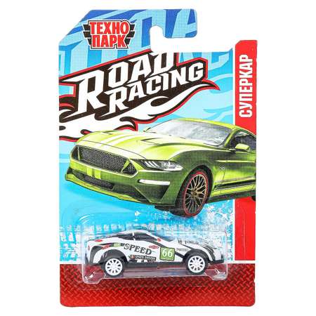 Автомобиль Технопарк Road Racing красный