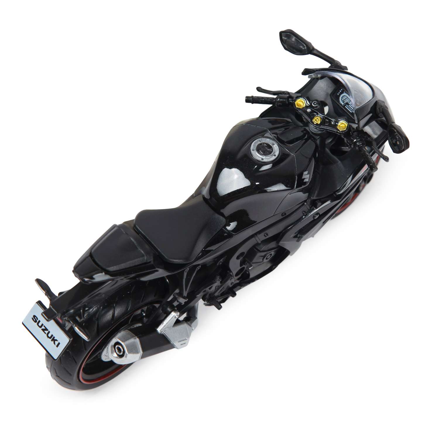Мотоцикл Mobicaro 1:12 Suzuki GSX R1000R Черный 644104 644104 - фото 6