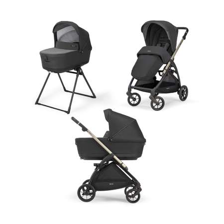 Коляска 2 в 1 INGLESINA Electa с подставкой под люльку Stand Up Upper Black