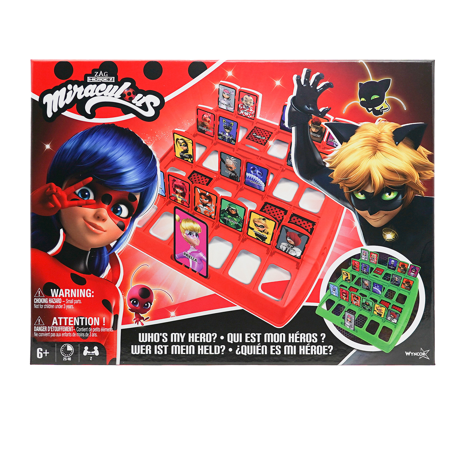 Игра настольная Miraculous Леди Баг и Супер-Кот Угадай героя M15008 - фото 2