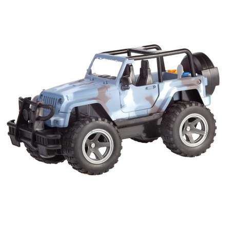 Внедорожник Junfa Jeep 1:16 инерционный голубой