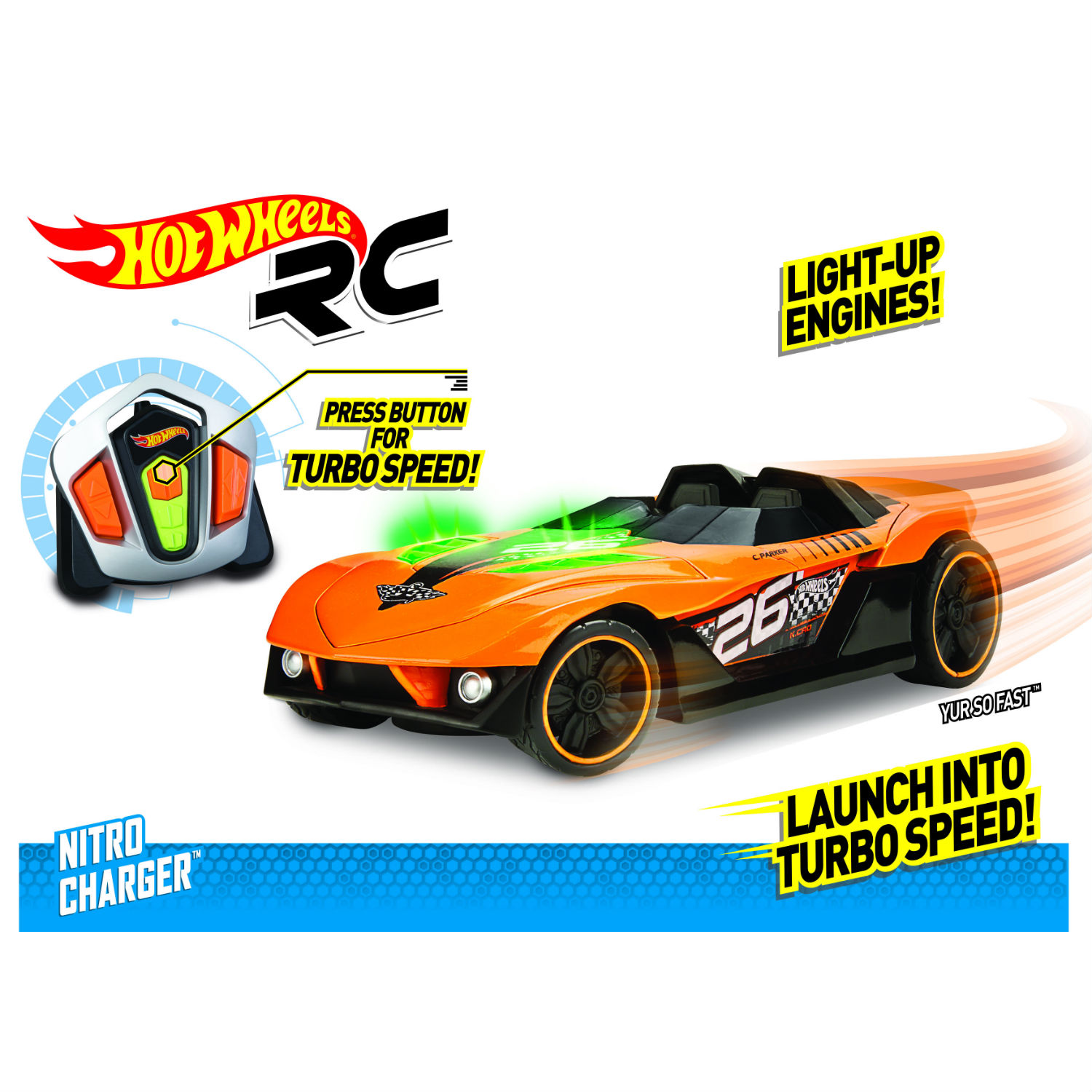 Автомобиль РУ Hot Wheels - фото 10