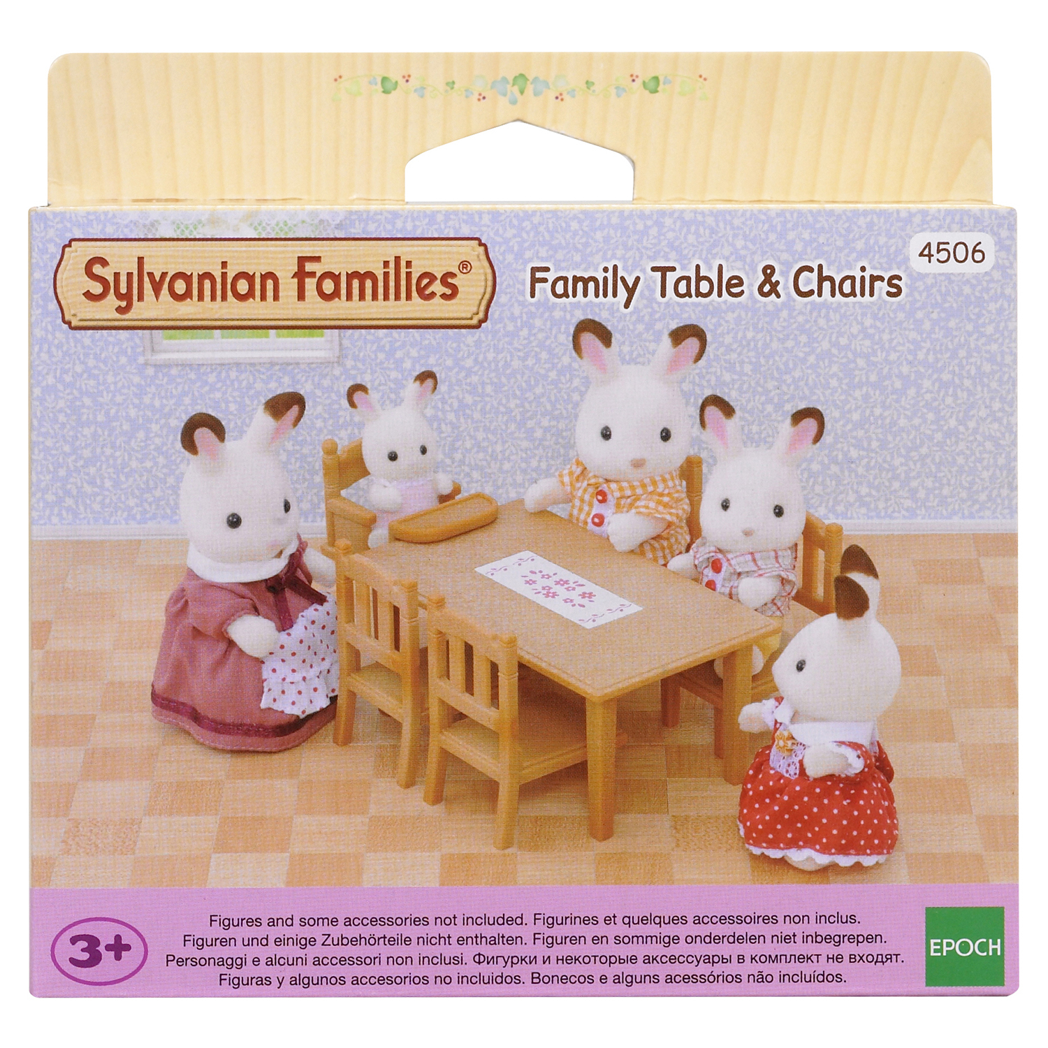 Игровой набор Sylvanian Families Обеденный стол со стульями - фото 3