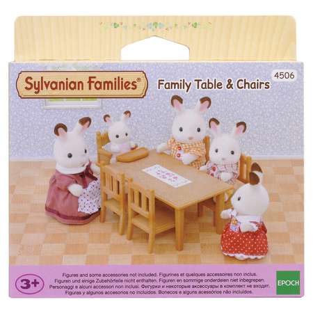 Набор Sylvanian Families Обеденный стол с 5-ю стульями (4506)