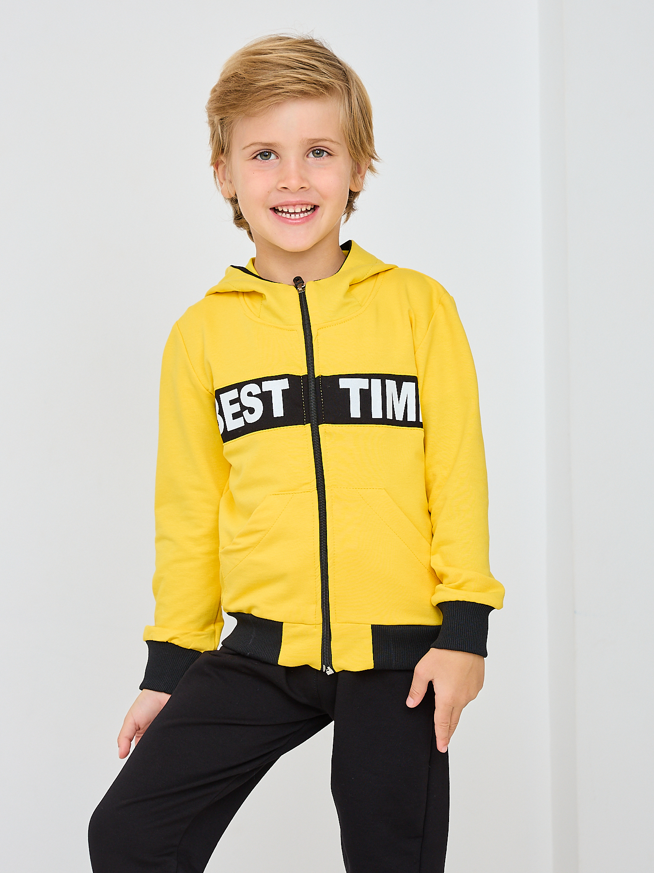 Костюм Mil Art kids 1902201528SUIT-SPORT-TITLE-YELLOW - фото 6