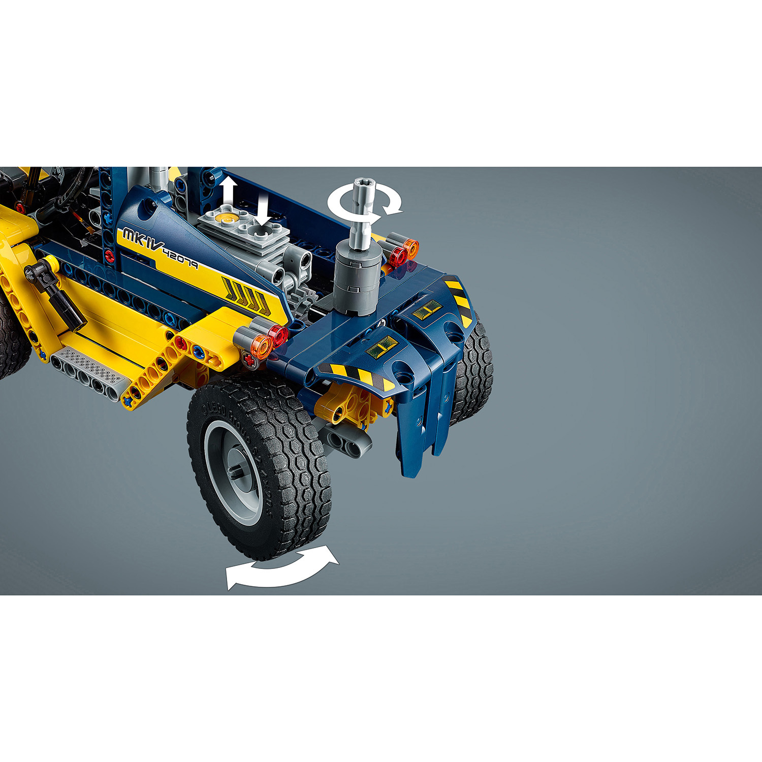 Конструктор LEGO Technic Сверхмощный вилочный погрузчик 42079 - фото 36