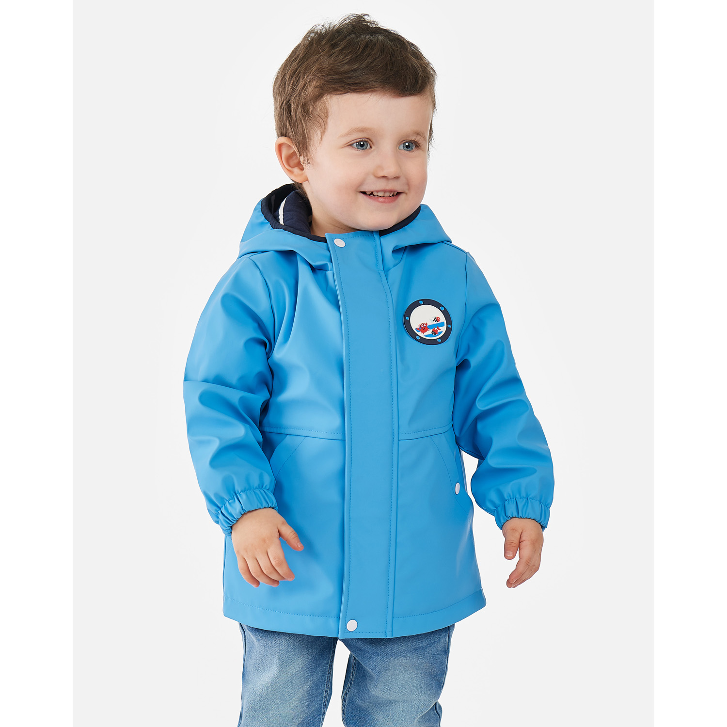 Куртка Baby Go Trend цвет голубой S22BT1-O76ib-55 купить по цене 399 ₽ в  интернет-магазине Детский мир