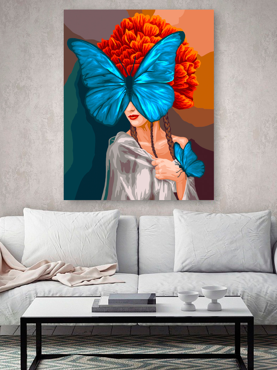 Картина по номерам Hobby Paint Крылья бабочки в ассортименте - фото 3