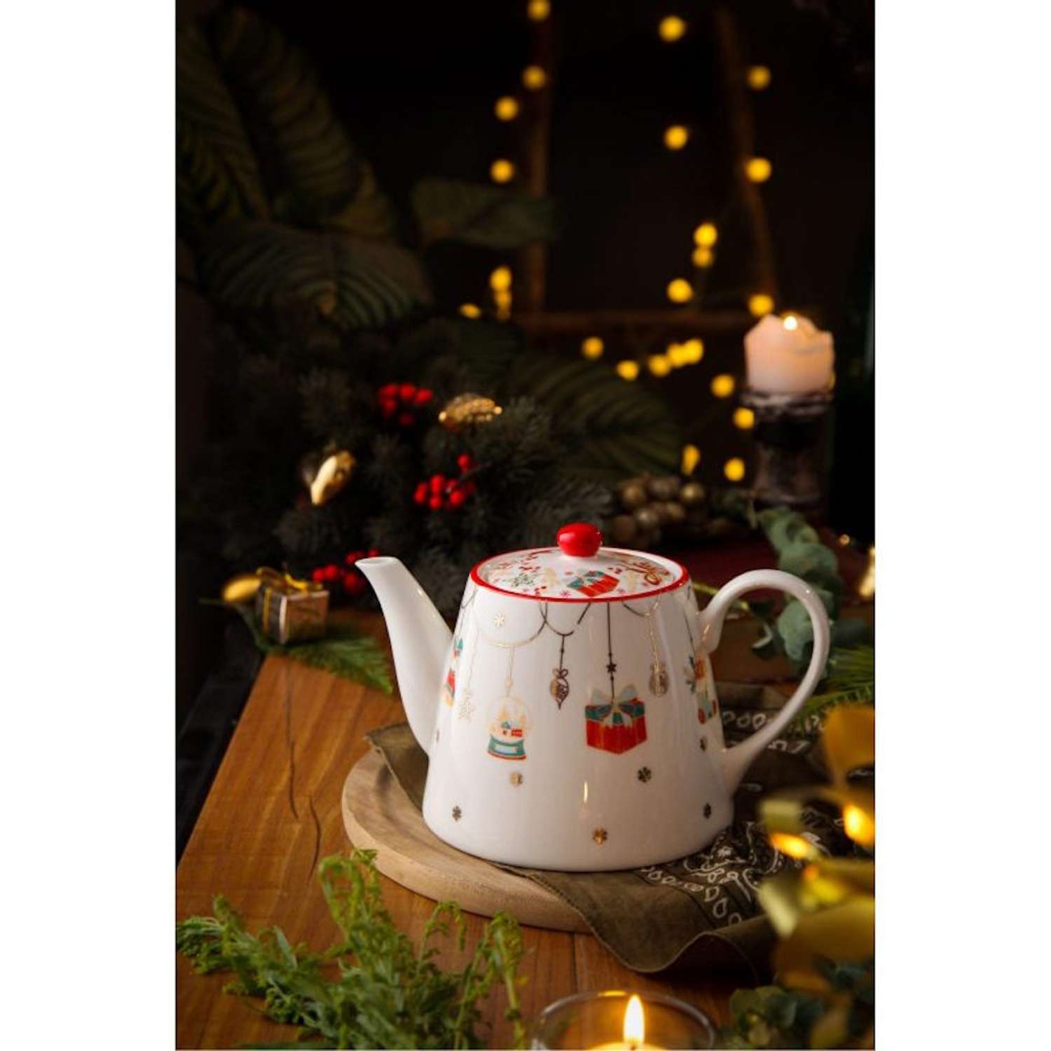Чайник заварочный Myatashop Christmas Gift - фото 2
