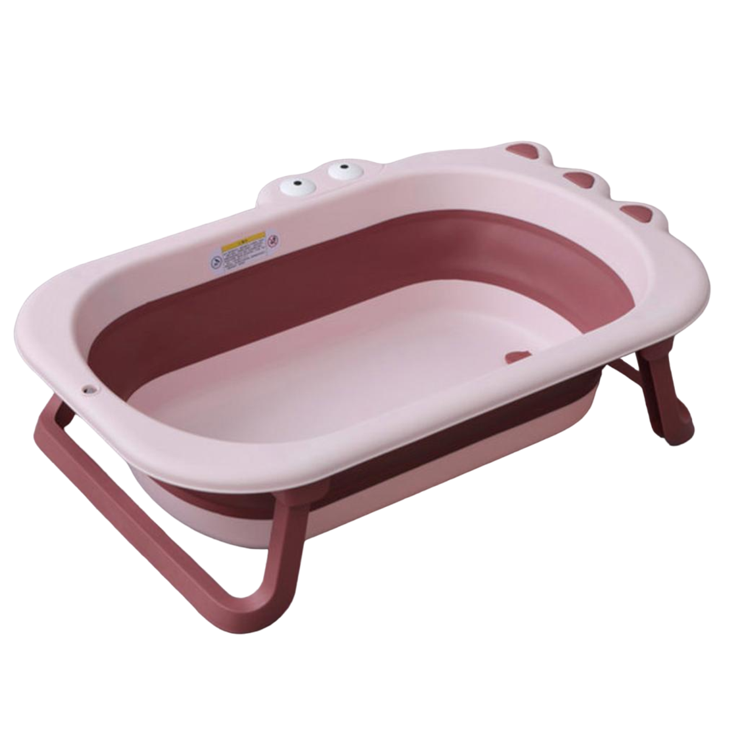 Ванночка для купания складная PlayKid розовый - фото 5