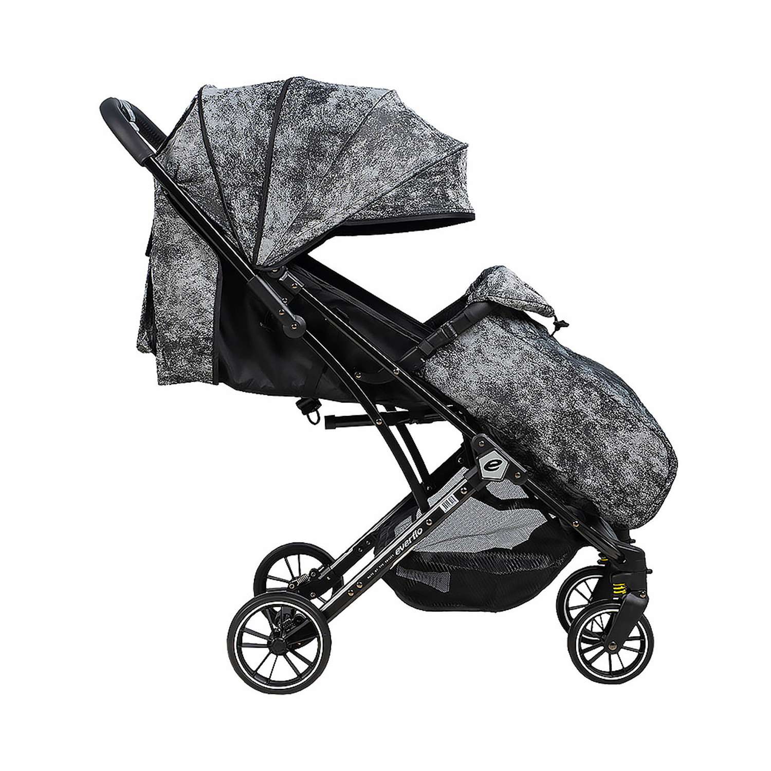 Коляска прогулочная EVERFLO Baby travel E-336 Grey - фото 5