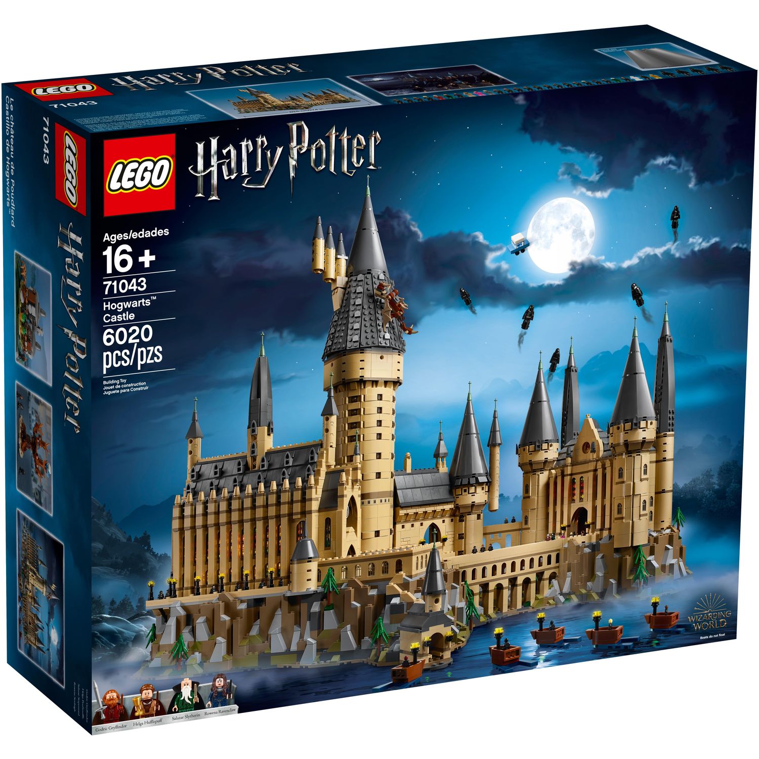 Конструктор LEGO Harry Potter Замок Хогвартс 71043 купить по цене 99999 ₽ в  интернет-магазине Детский мир