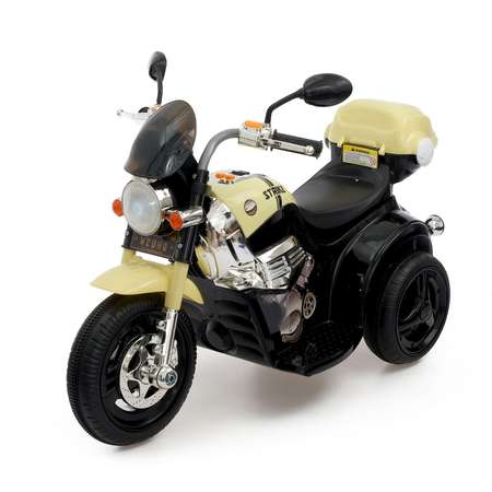 Электромотоцикл Sima-Land Чоппер с аккумулятором цвет бежевый