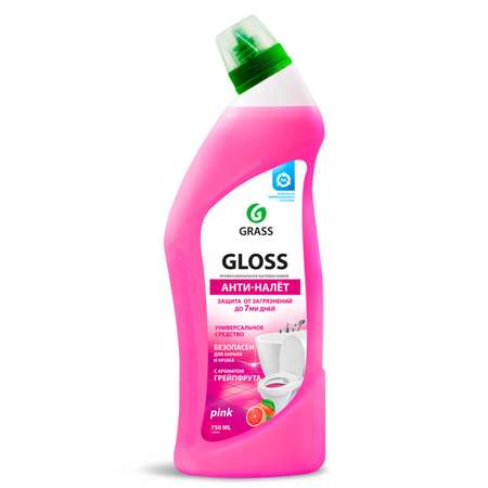 Чистящее средство GraSS Gloss pink для санузлов 750 мл