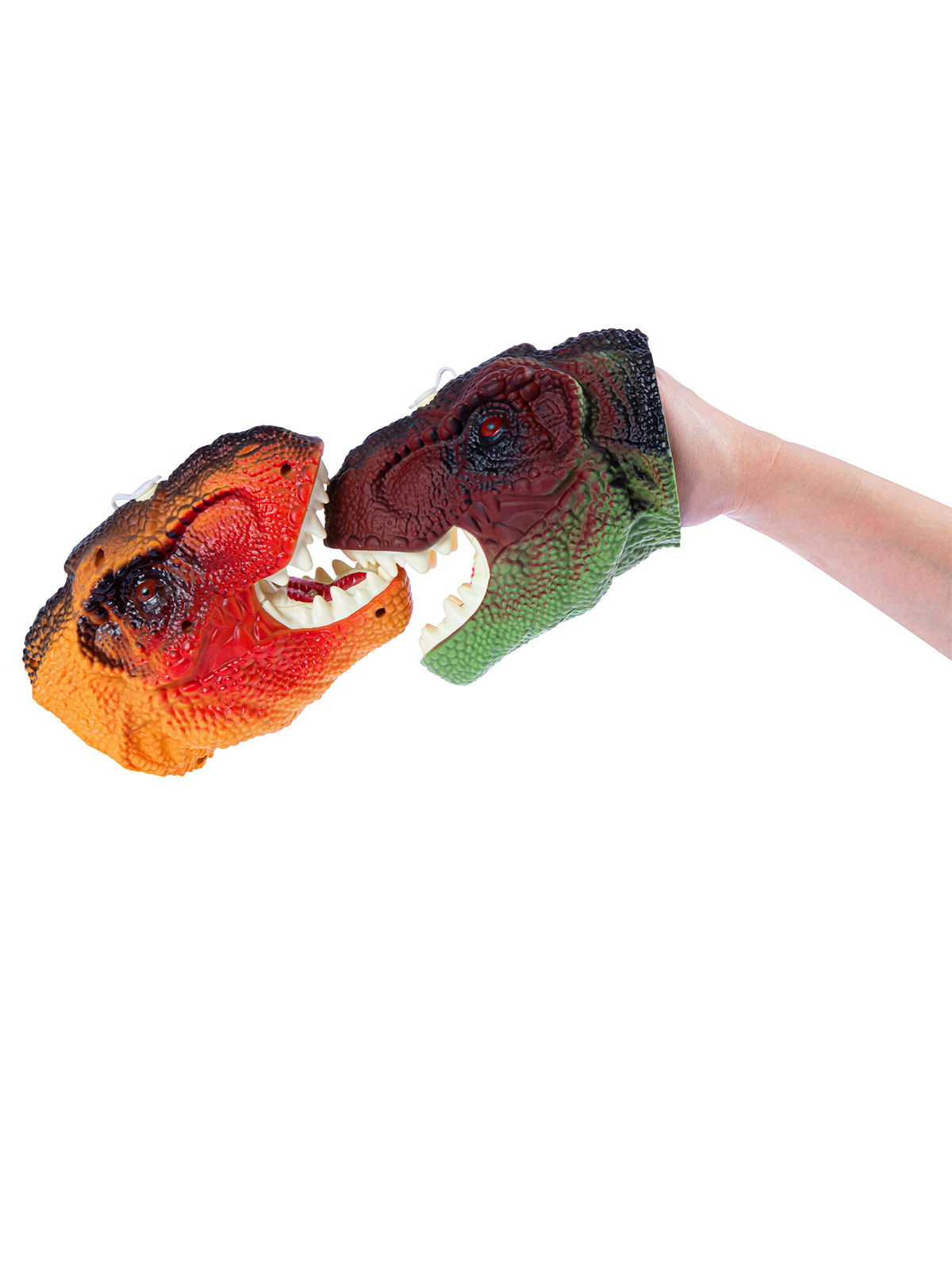 Игрушка ДЖАМБО Голова динозавра с паром светом и звуковыми эффектами - фото 19
