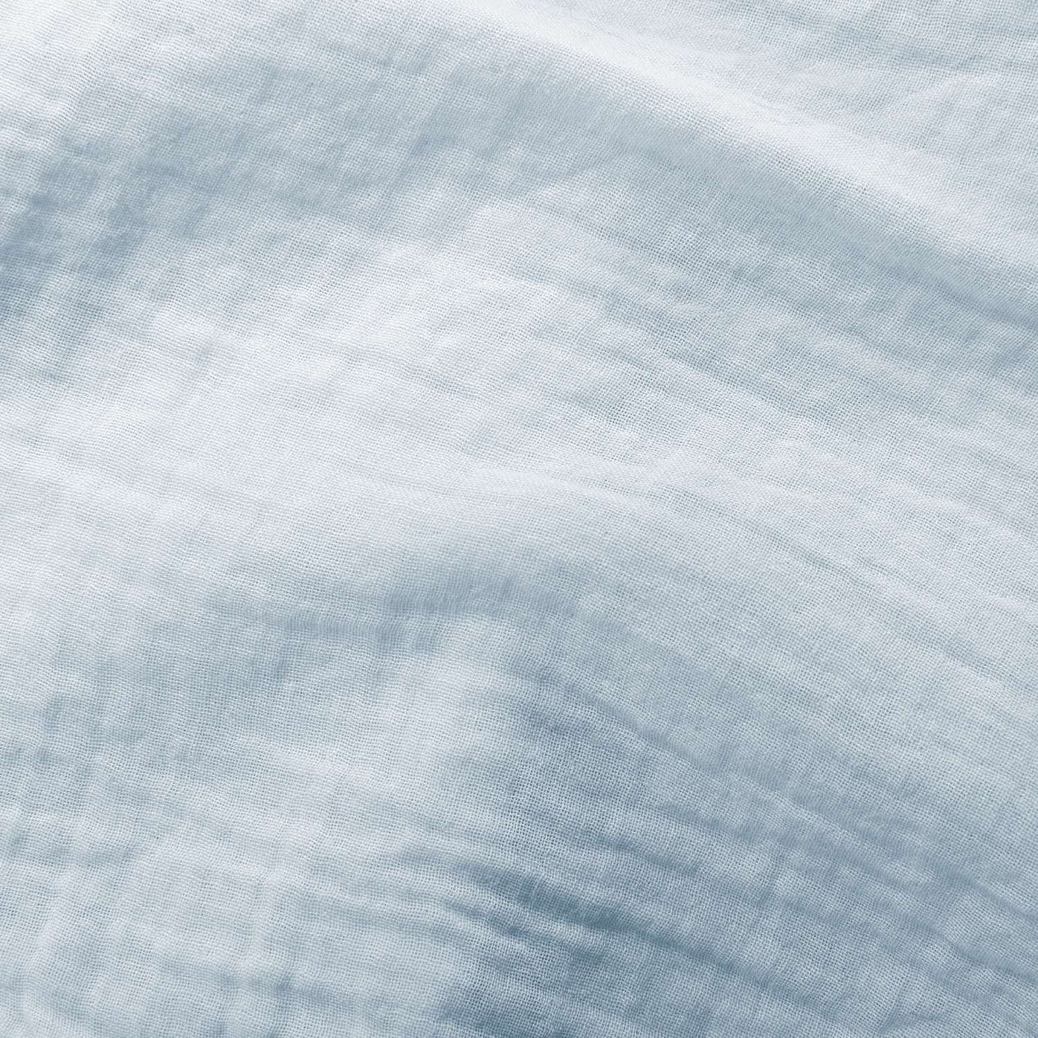 Комплект постельного белья LUKNO Муслиновое для малышей голубое 3 предмета - фото 6