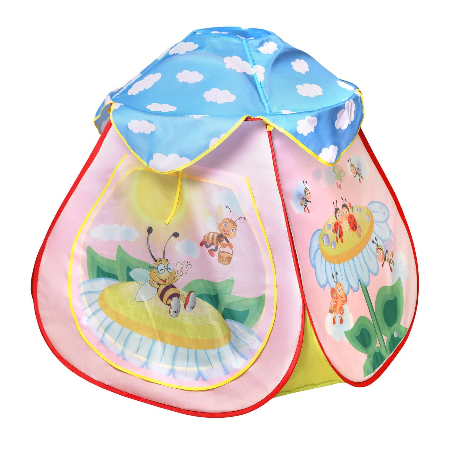 Детская палатка Наша Игрушка игровая Пчелкин домик в сумке - фото 2