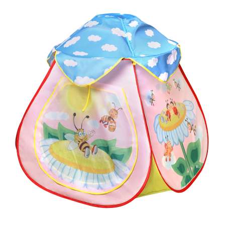 Детская палатка Наша Игрушка игровая Пчелкин домик в сумке