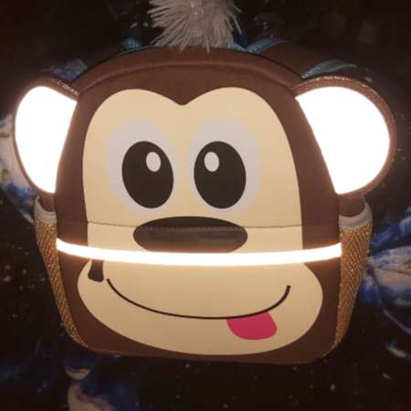 Рюкзак O GO Светоотражающий обезьянка