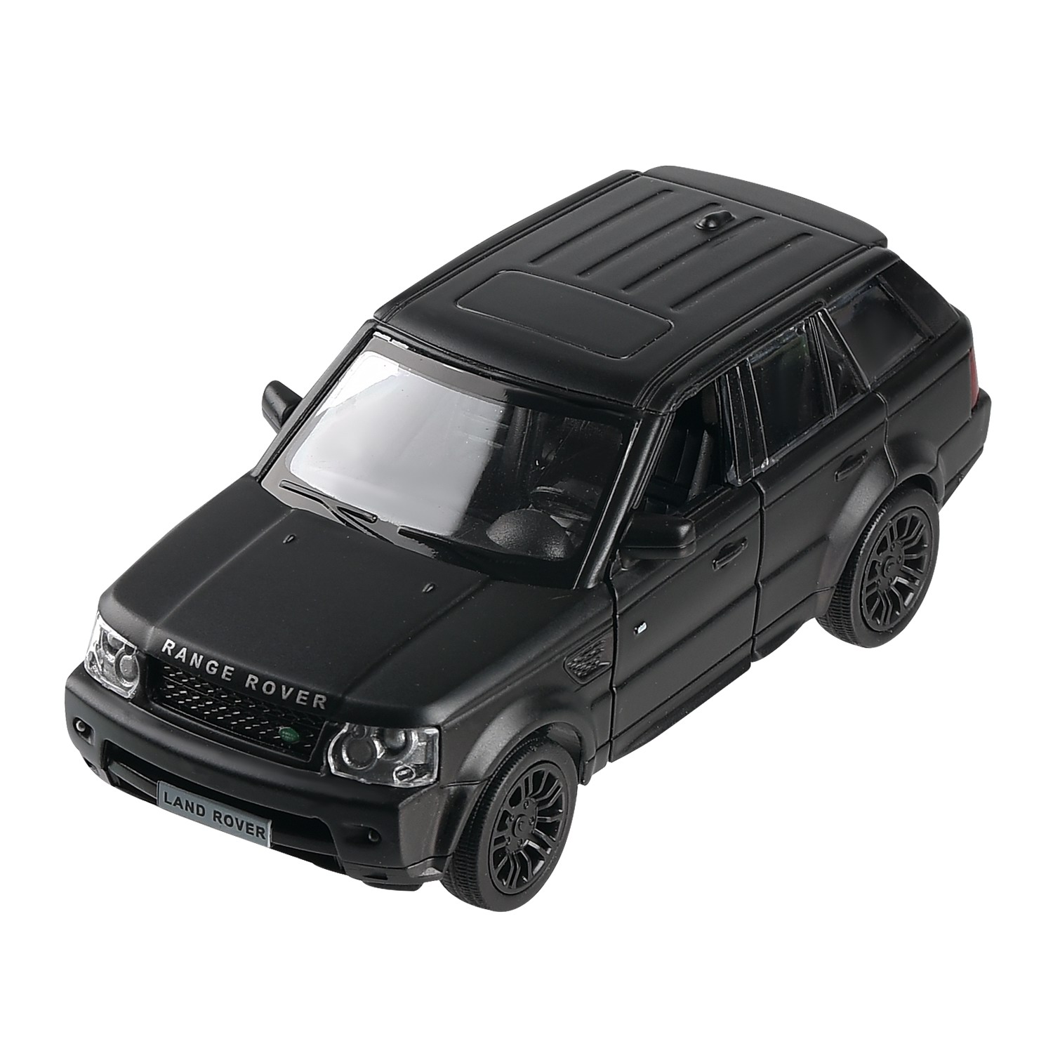 Автомобиль Uni-Fortune Land Rover 1:32 фрикционный черный 554007M - фото 3