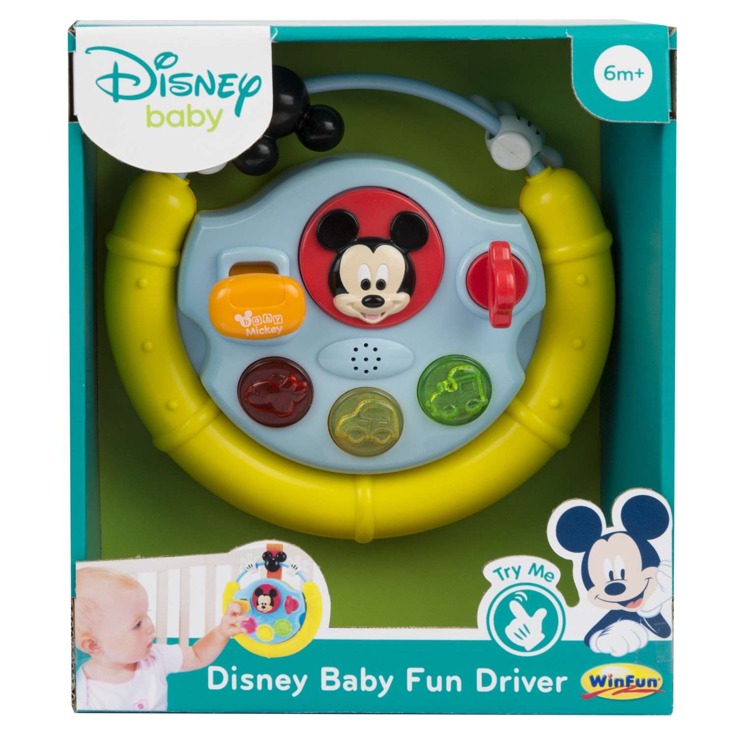 Игрушка Disney Веселый водитель Микки 0705D-NL - фото 4