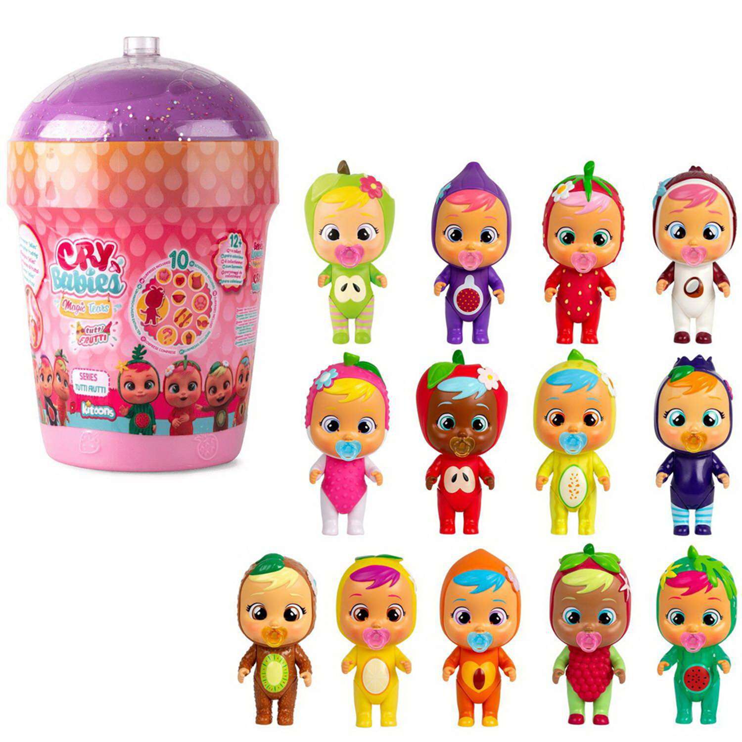 Кукла IMC Toys Cry Babies Magic Tears 93355/фиолетовый - фото 2