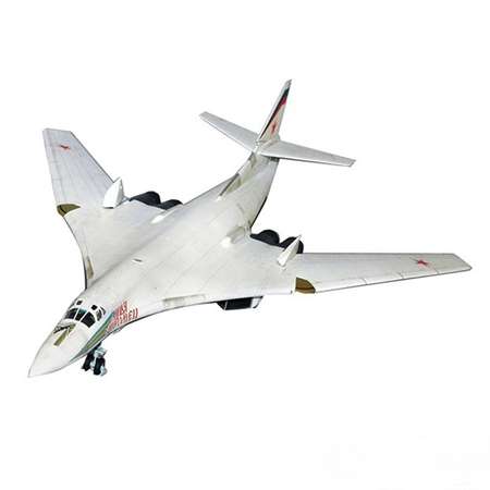 Сборная модель ZVEZDA Российский сверхзвуковой стратегический бомбардировщик Ту-160