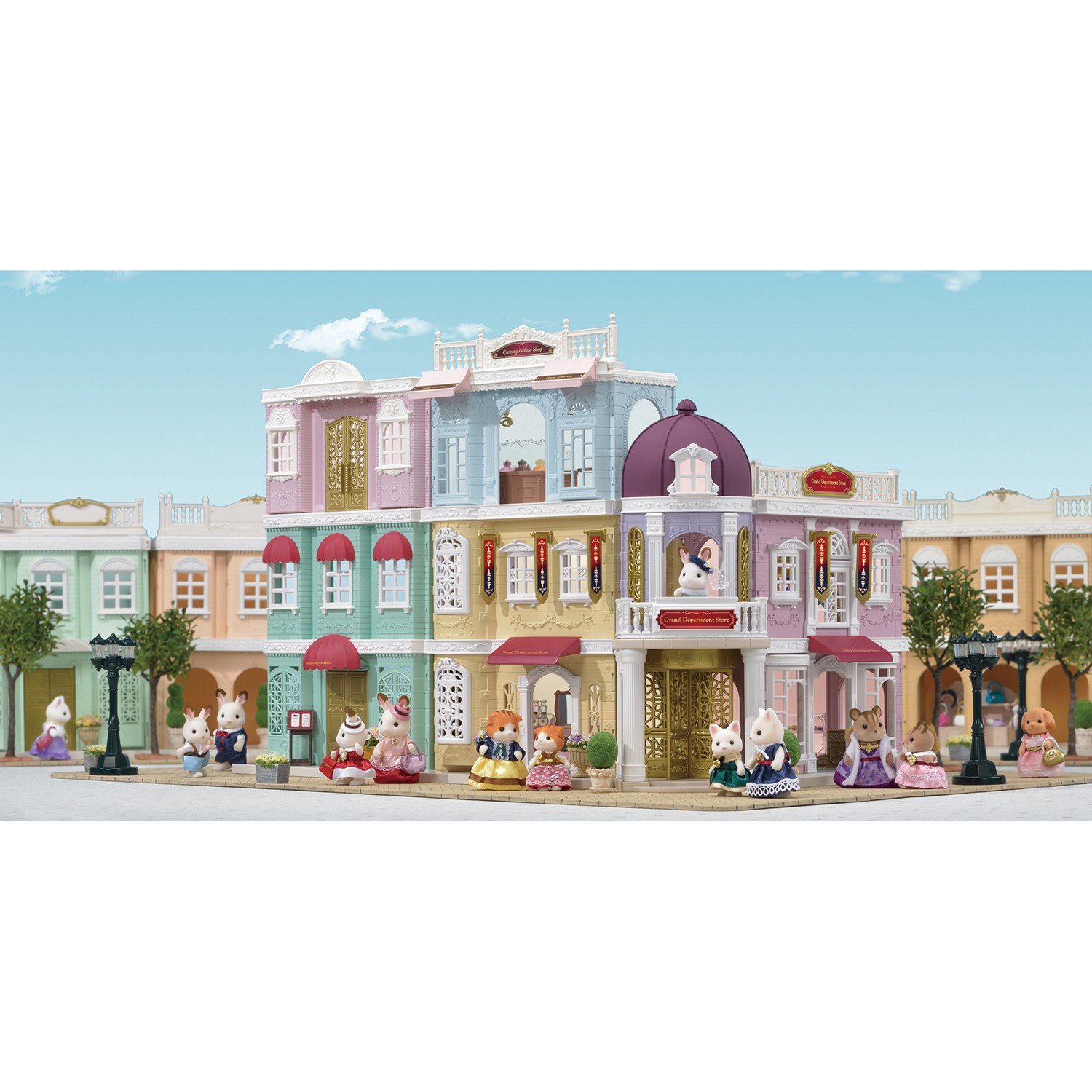 Набор SYLVANIAN FAMILIES TOWN Series Галерея «Гранд Таун» (подарочный набор) - фото 7