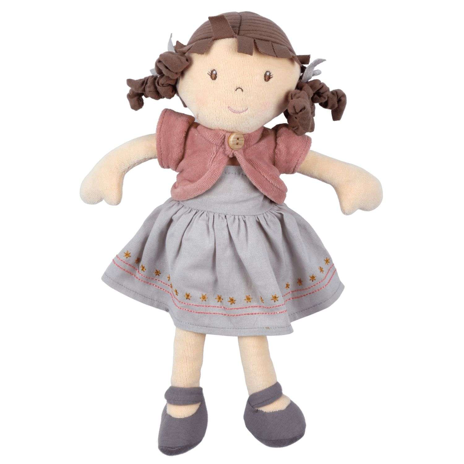 Кукла Bonikka Rose мягконабивная 32 см - фото 1