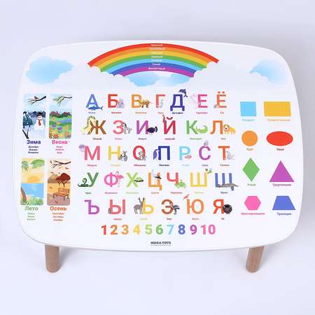Стол Zabiaka детский «Русским алфавит»