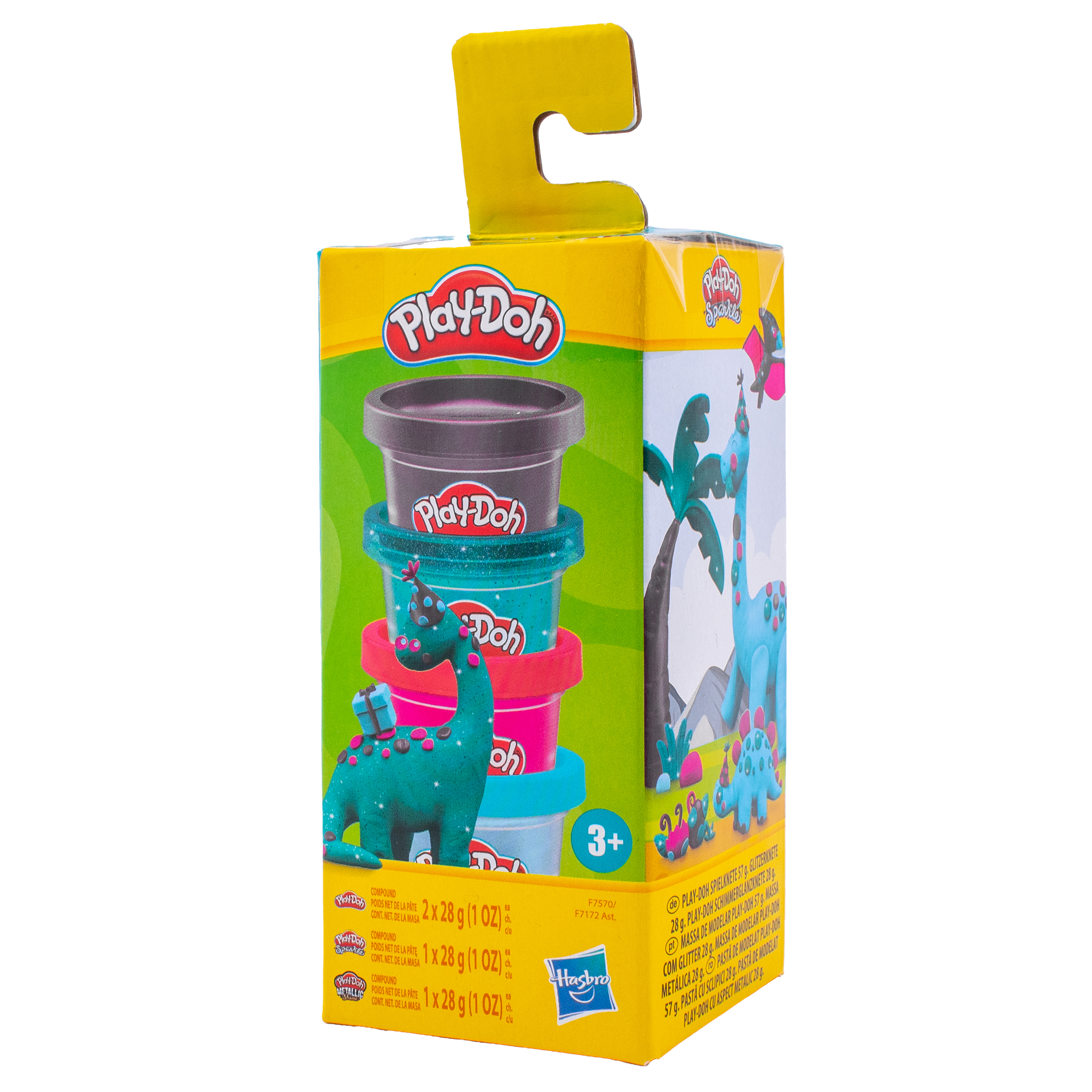 Набор для лепки Hasbro Play-Doh Динозавры 4шт - фото 7