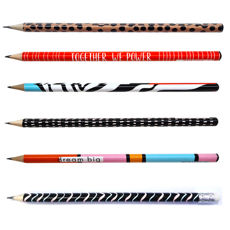 Набор простых карандашей Be Smart Чернографитные 6 шт