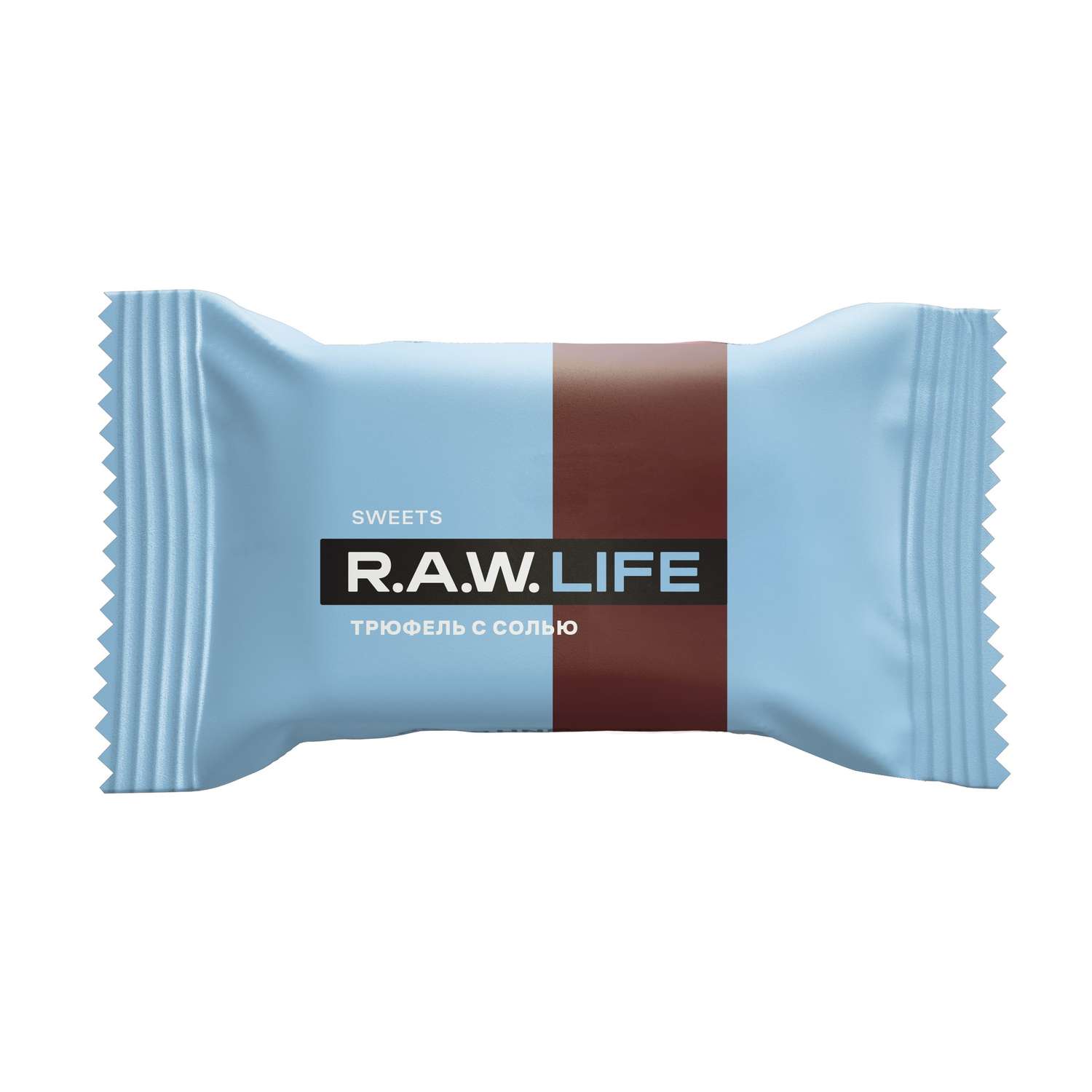Конфета R.A.W.LIFE Sweets трюфель с солью 18г - фото 1