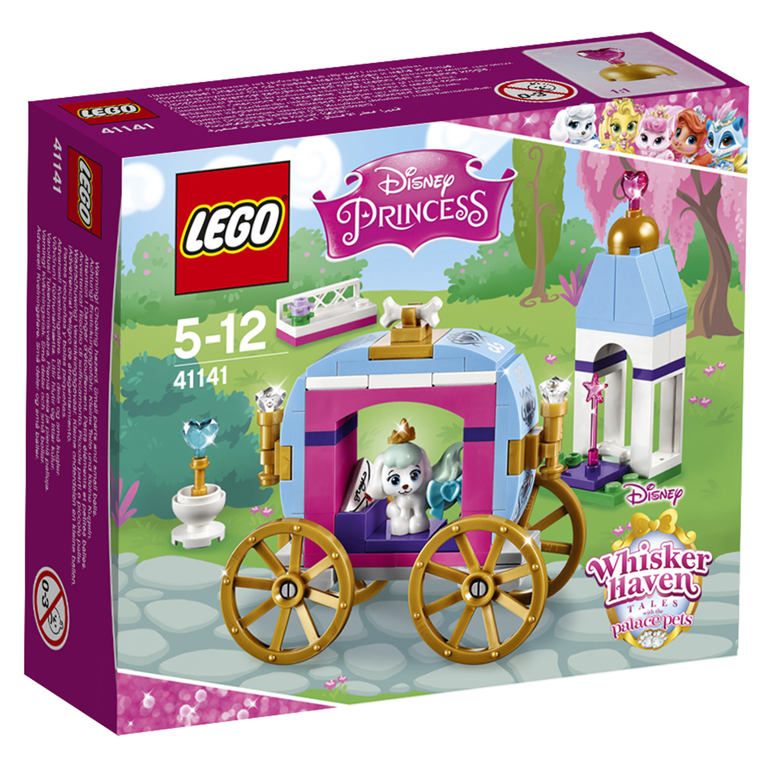 Конструктор LEGO Disney Princess Королевские питомцы: Тыковка (41141)  купить по цене 9 ₽ в интернет-магазине Детский мир