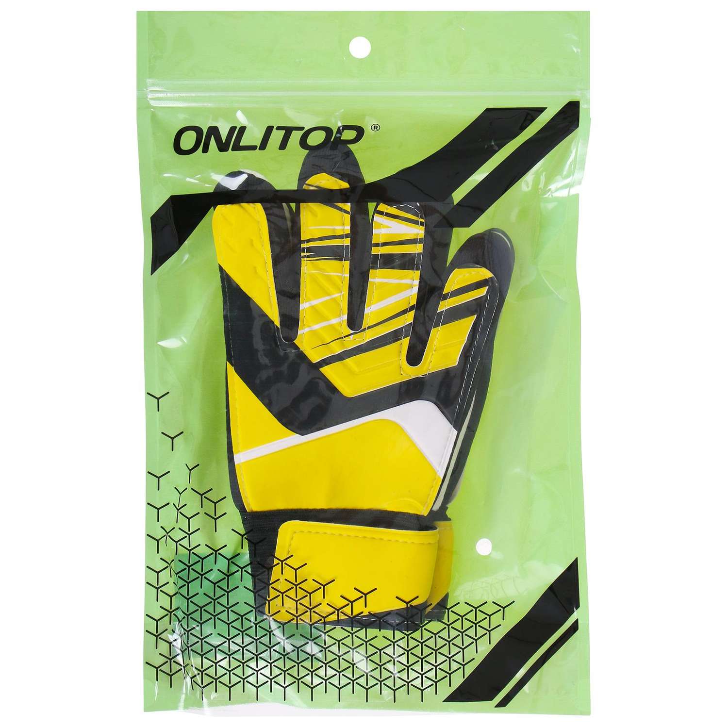 Перчатки вратарские ONLITOP Размер-6 - фото 3