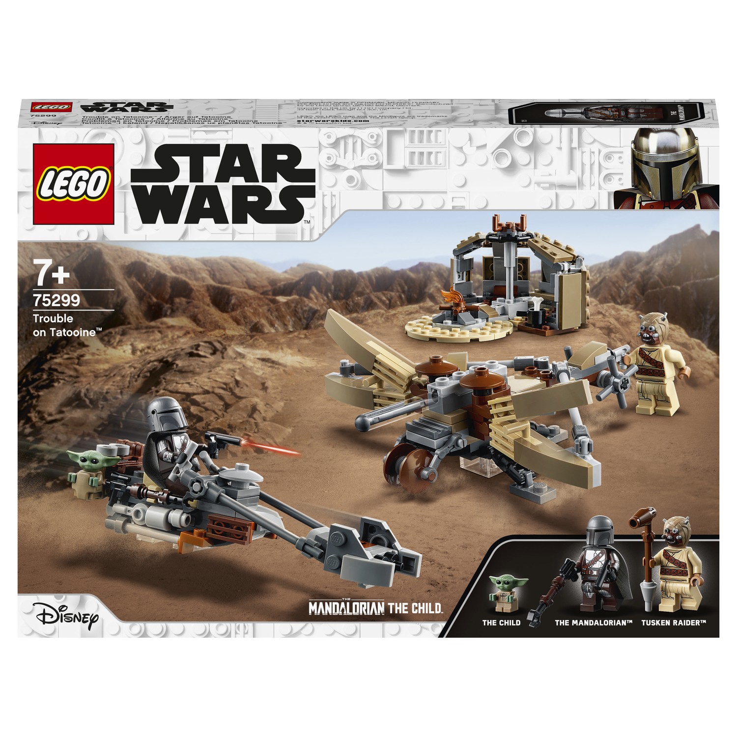 Конструктор LEGO Star Wars Испытание на Татуине 75299 купить по цене 2499 ₽  в интернет-магазине Детский мир