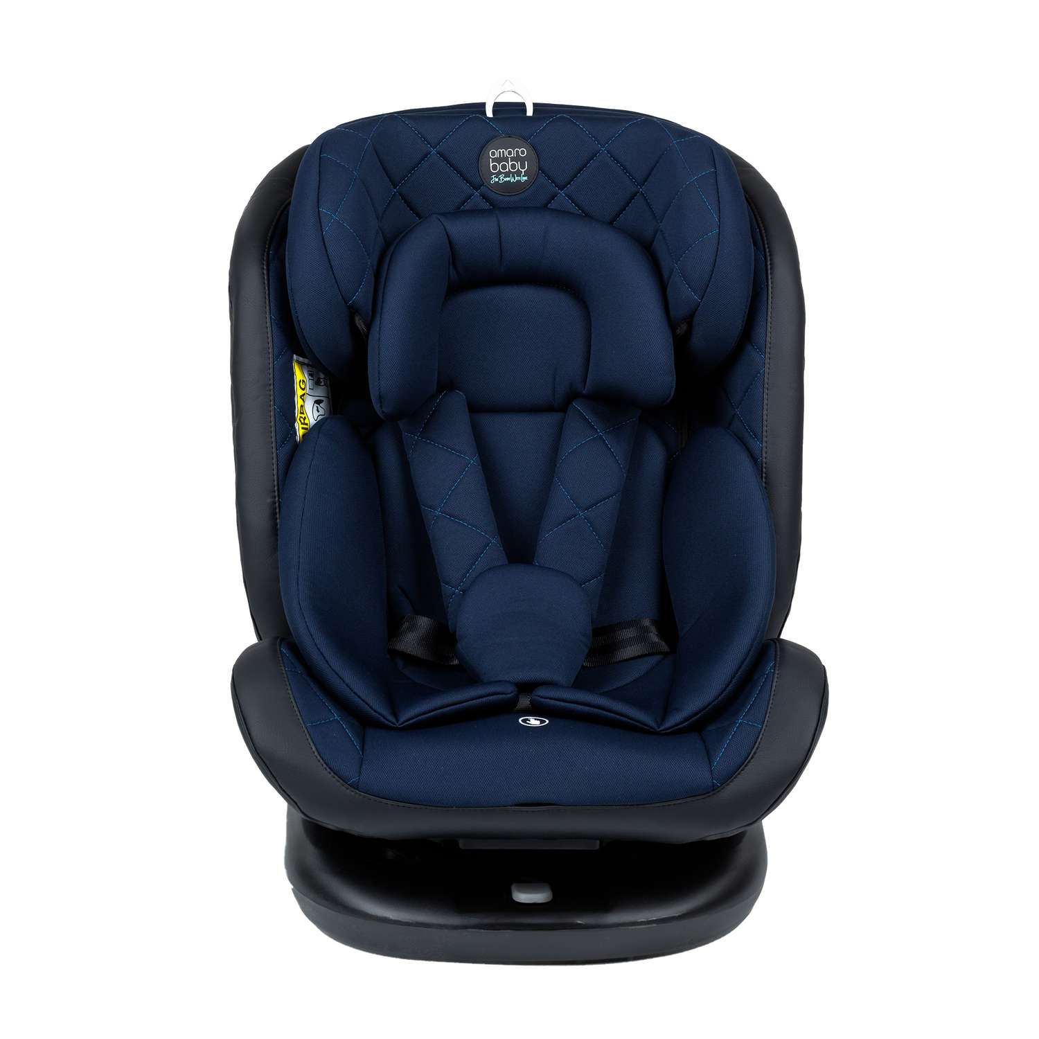 Автокресло Amarobaby Brilliant Isofix класс D группа 0+/1/2/3 Синий - фото 10