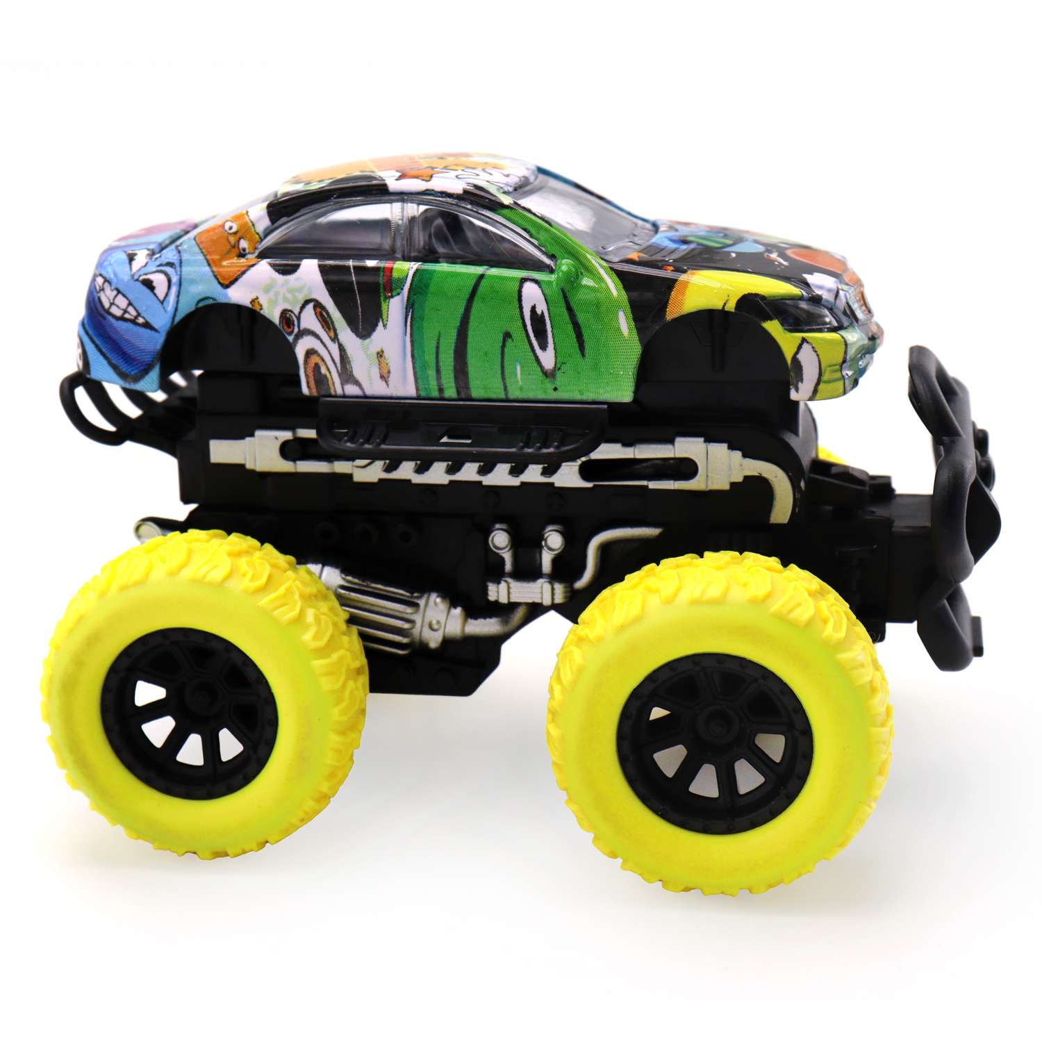 Внедорожник Funky Toys желтый FT8488-6 - фото 2