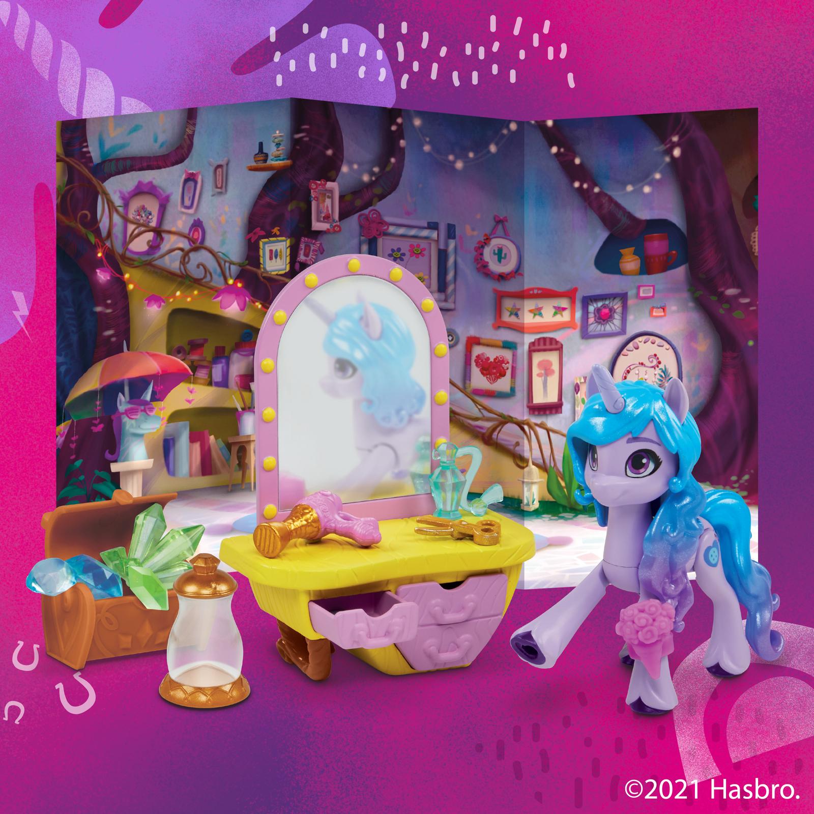 Набор игровой My Little Pony Пони фильм Сияющие сцены Иззи F29355X0 - фото 9