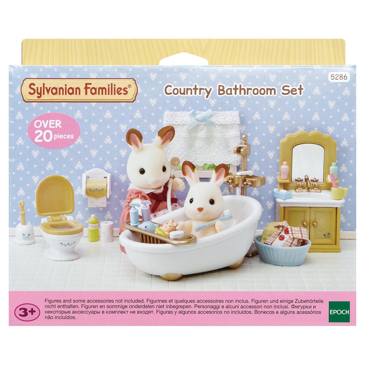 Игровой набор Sylvanian Families Мебель для ванной комнаты - фото 3