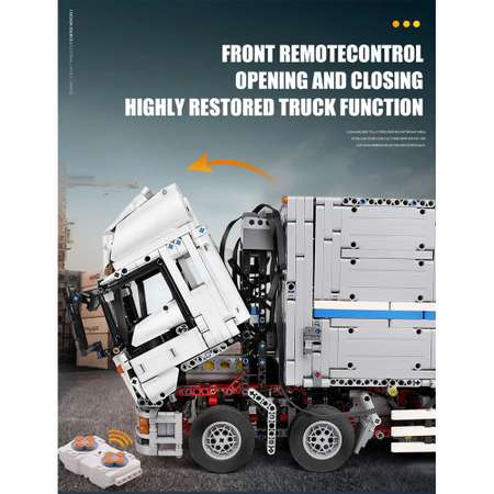 Конструктор Mould King Wing Body Truck грузовик с прицепом с ДУ 4166 деталей