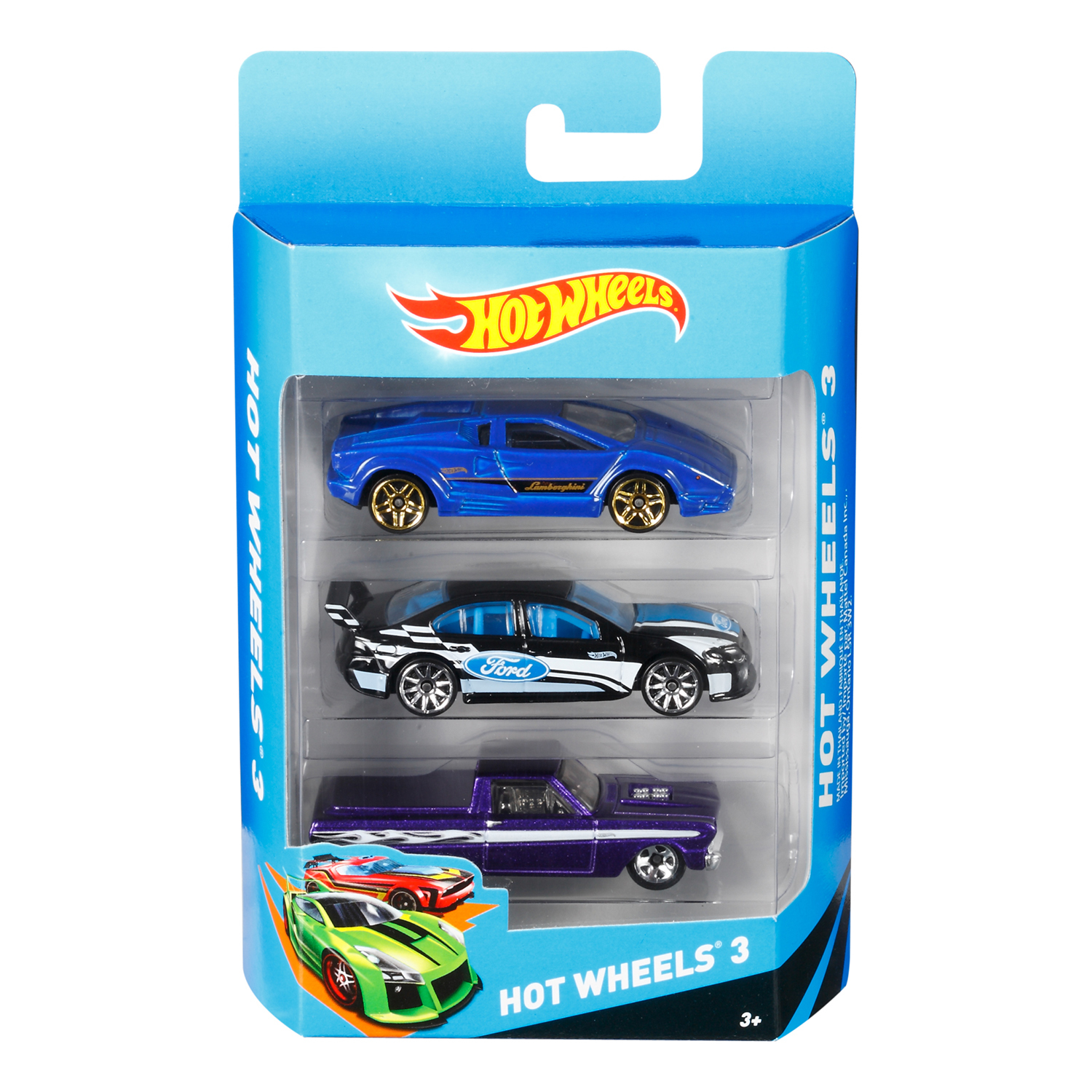 Подарочный набор Hot Wheels из 3 машинок в ассортименте K5904 - фото 48