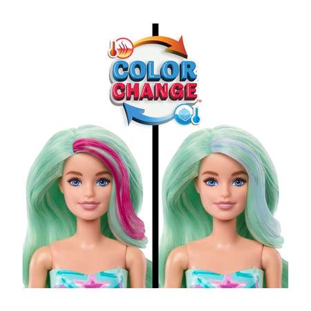 Кукла модельная Barbie Color Reveal Русалка