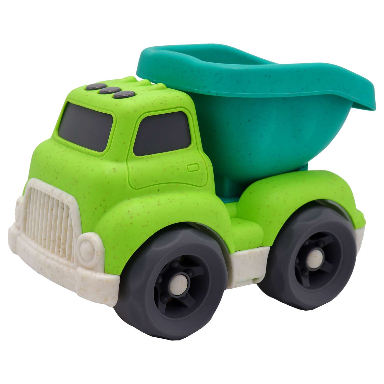 Игрушка Funky Toys Эко-машинка грузовик Зеленый 18 см FT0278083 - фото 1