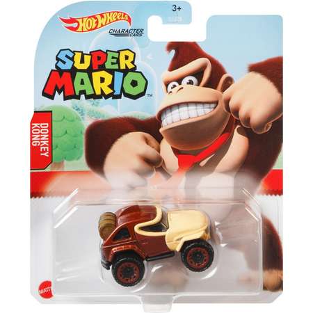 Машинка Hot Wheels Герои компьютерных игр Super Mario Донки Конг GRM37